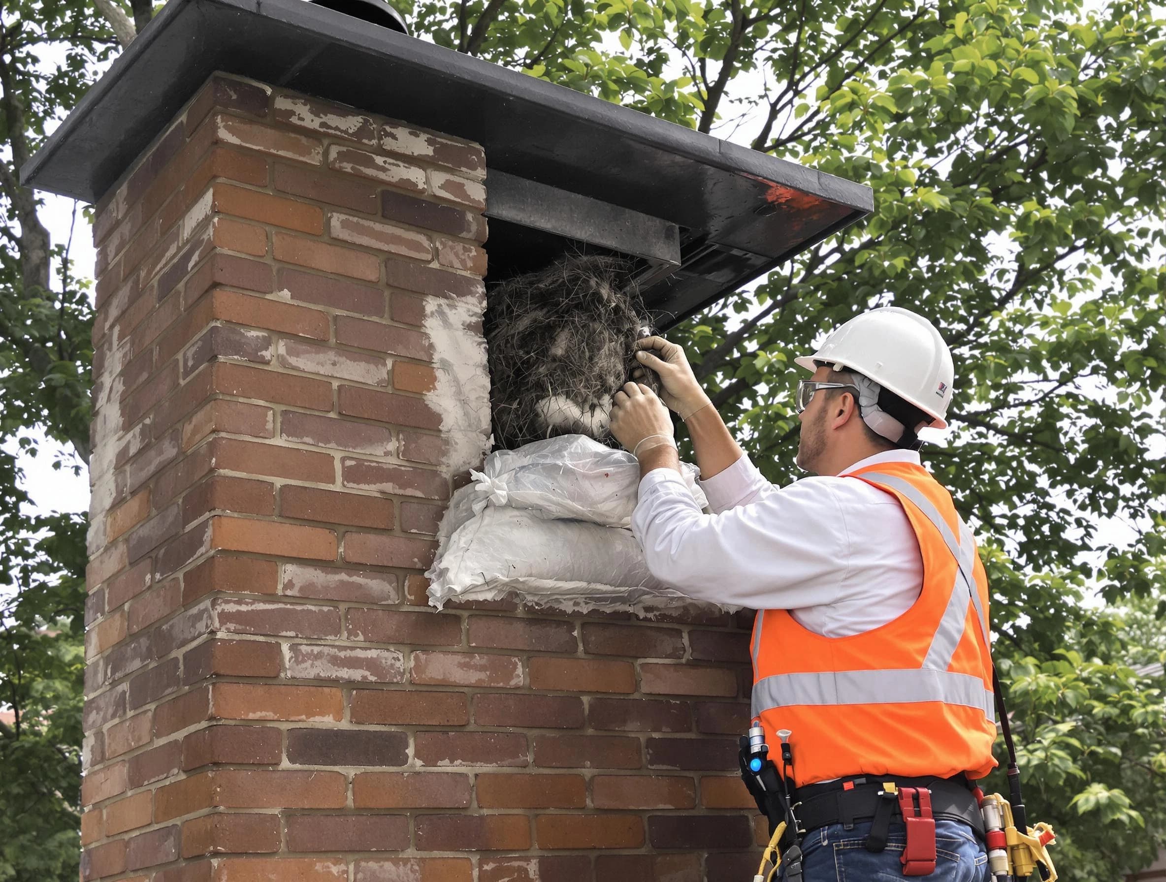 Humane removal of debris and animals by Casa Grande Chimney Sweep in Casa Grande, AZ