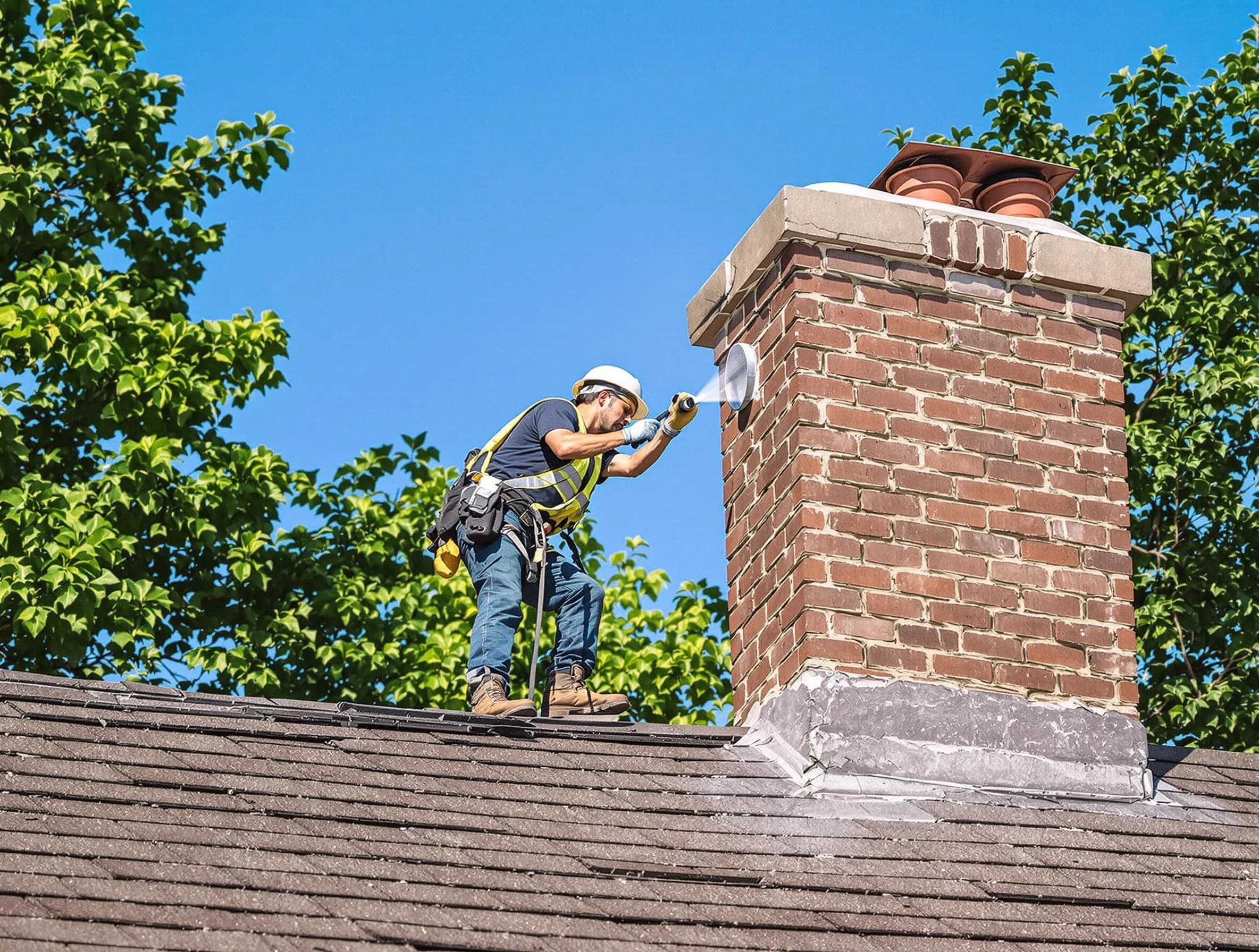 Casa Grande Chimney Sweep performing an inspection with advanced tools in Casa Grande, AZ