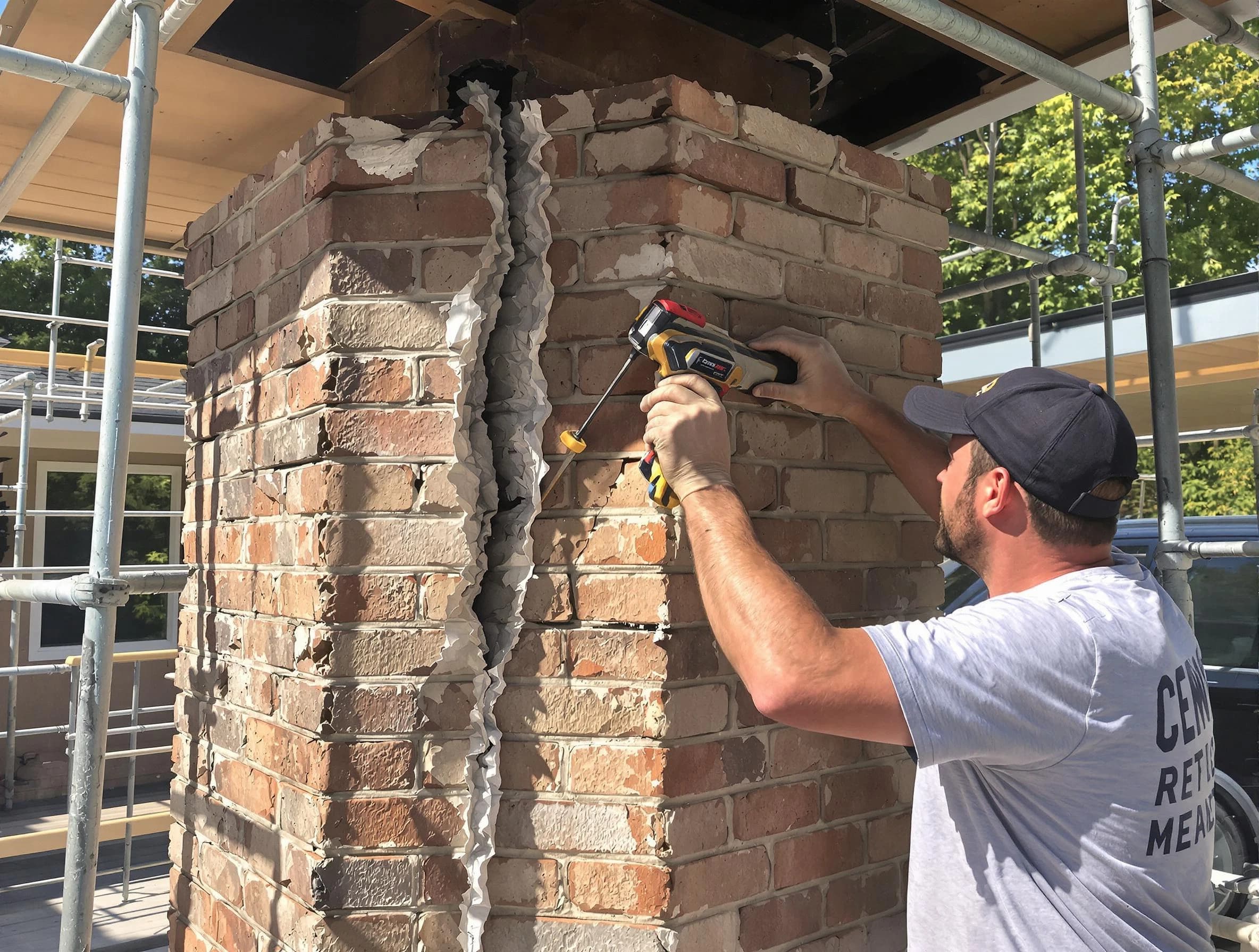 Casa Grande Chimney Sweep technician performing chimney repair in Casa Grande, AZ