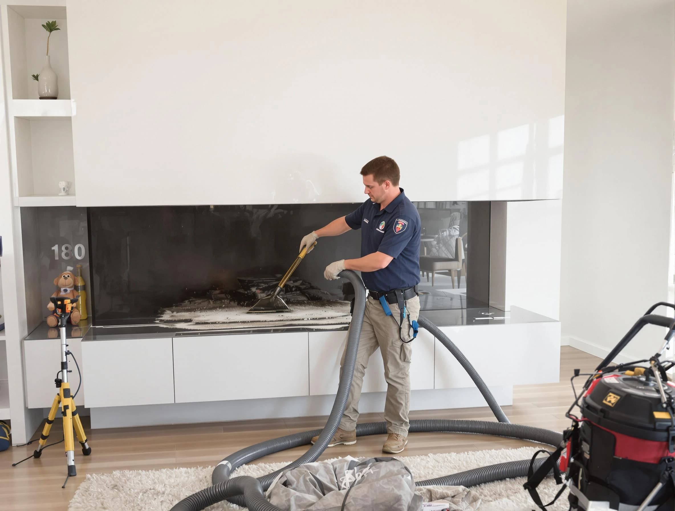 Casa Grande Chimney Sweep technician providing chimney sweeping services in Casa Grande, AZ