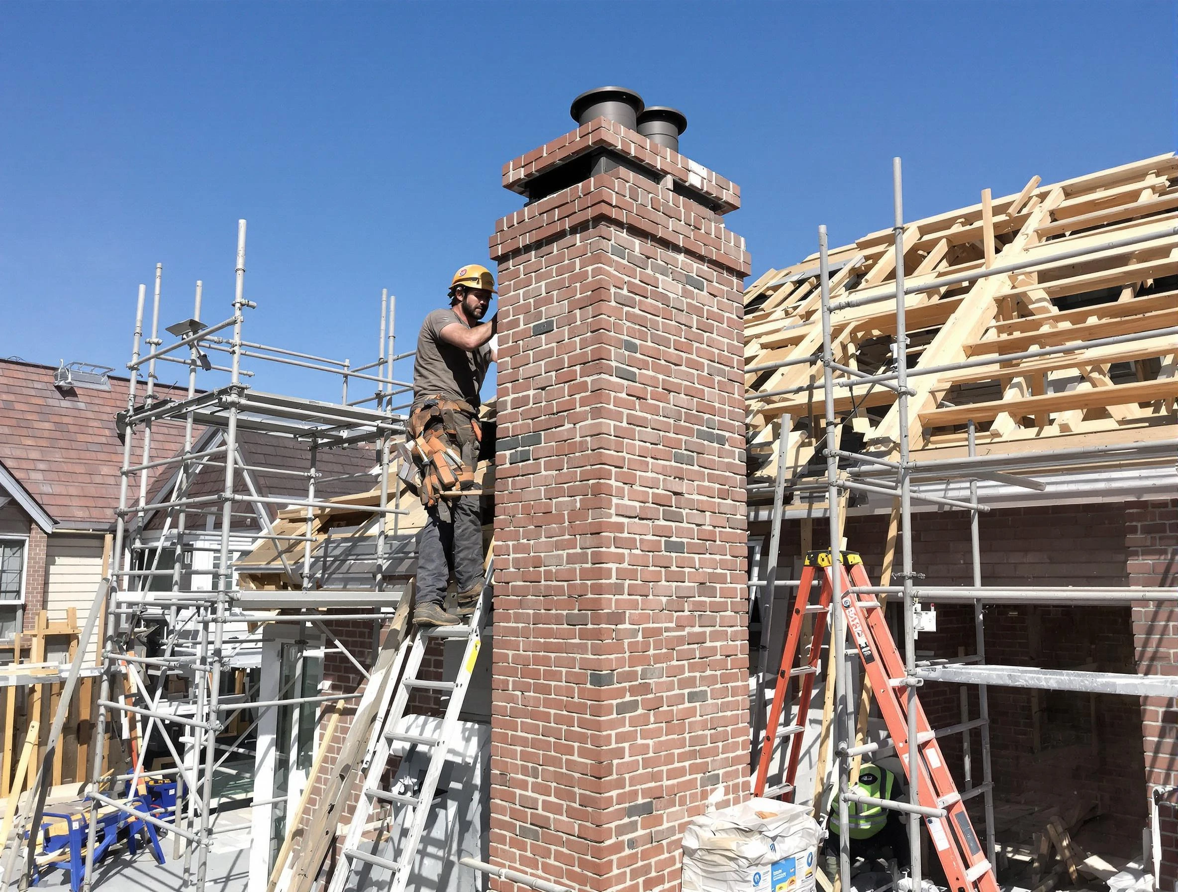 New chimney installation completed by Casa Grande Chimney Sweep in Casa Grande, AZ
