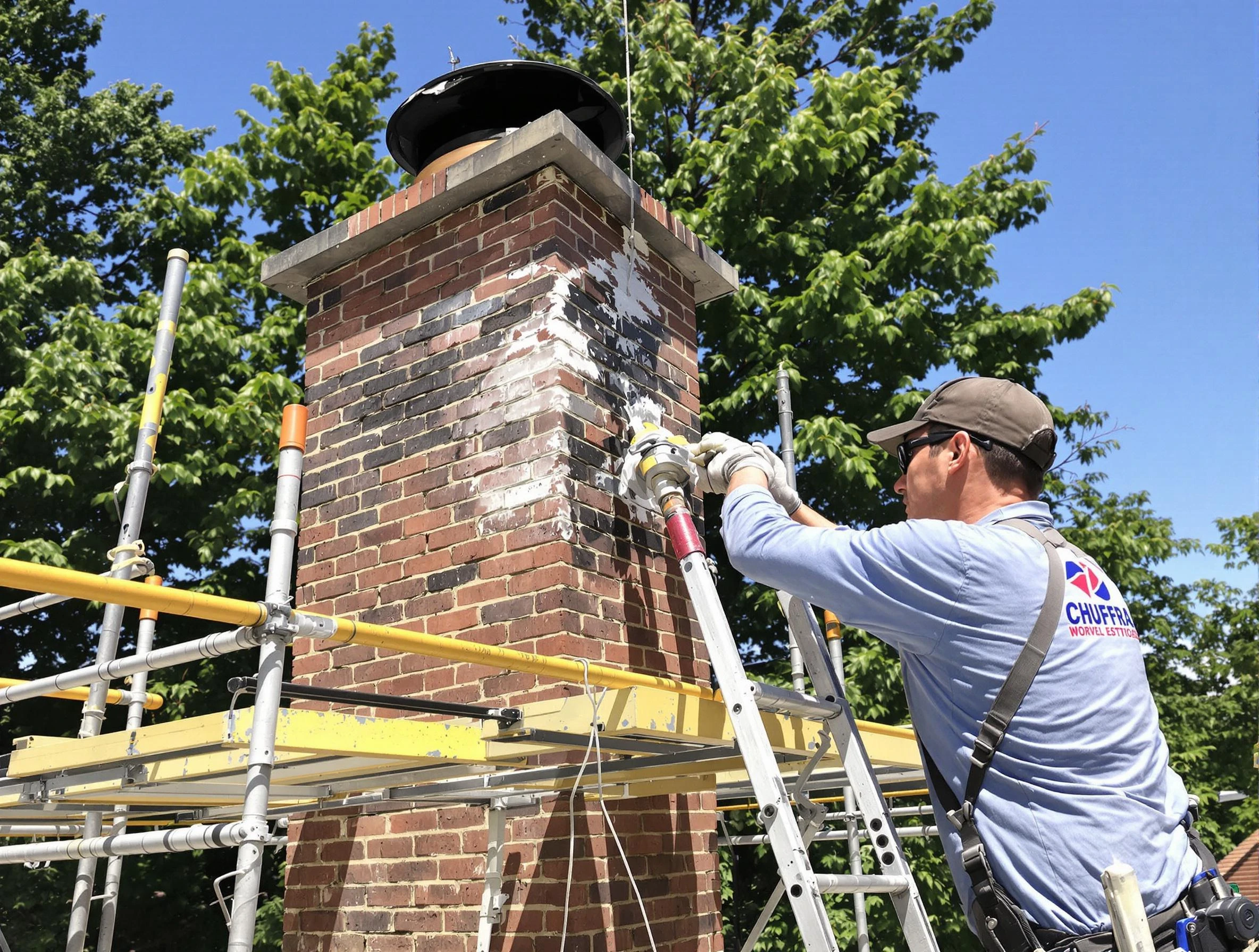 Structural chimney repair by Casa Grande Chimney Sweep in Casa Grande, AZ