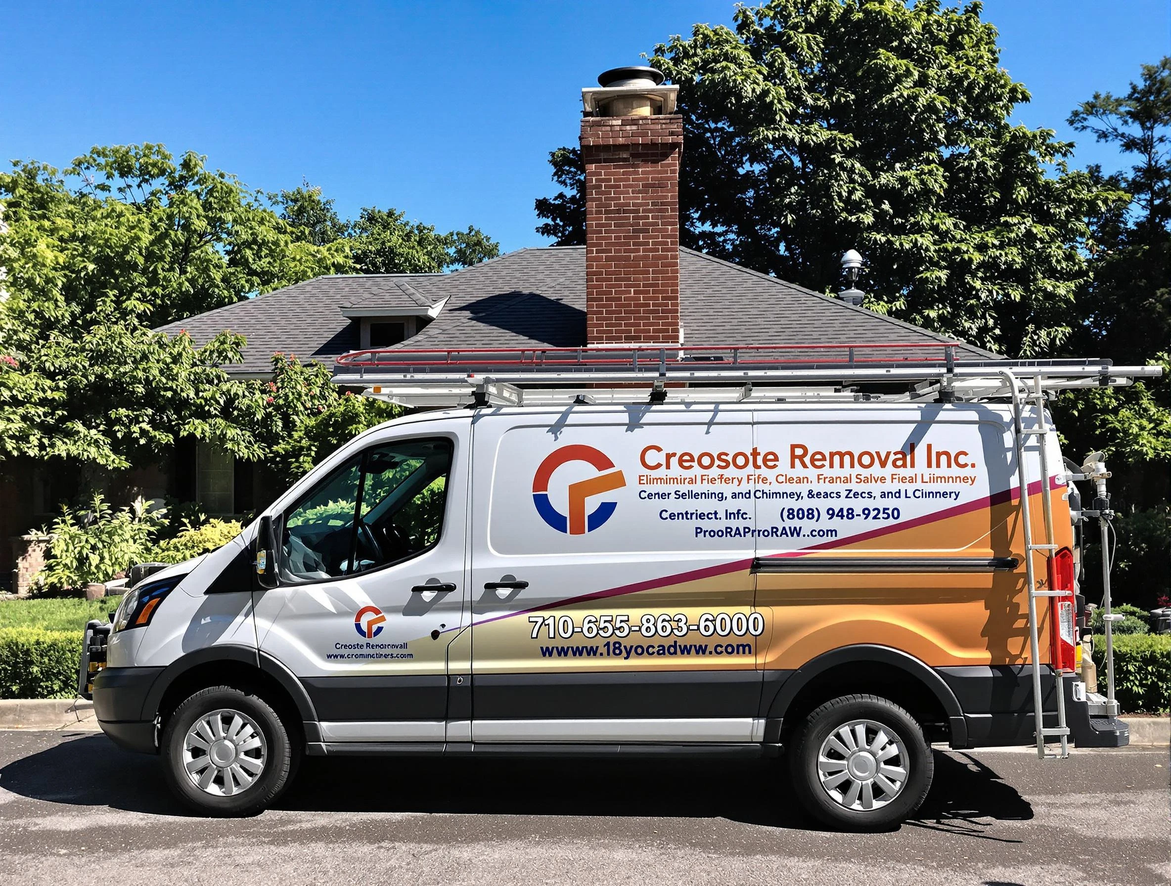 Casa Grande Chimney Sweep technician removing creosote safely in Casa Grande, AZ